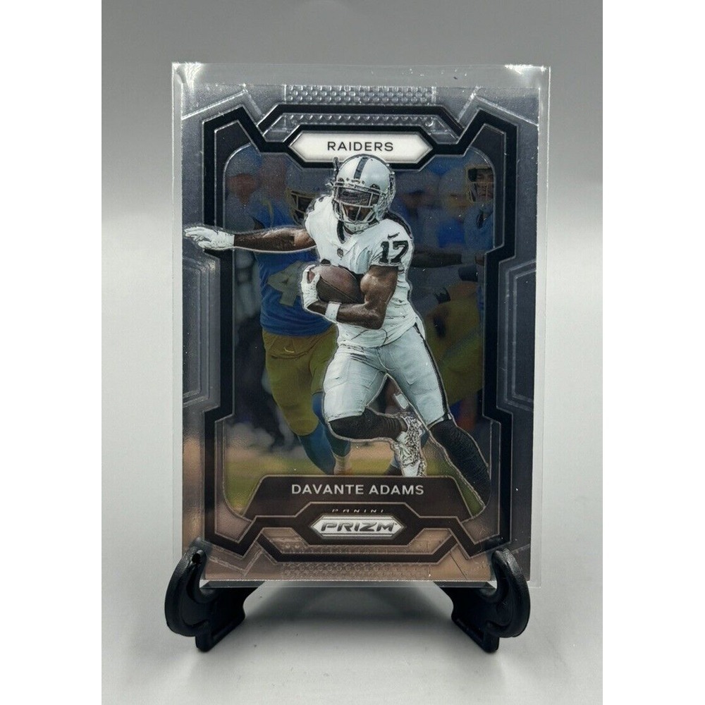 Davante Adams 2023 Panini PRIZM Football Base Set Card #174 Las Vegas Raiders